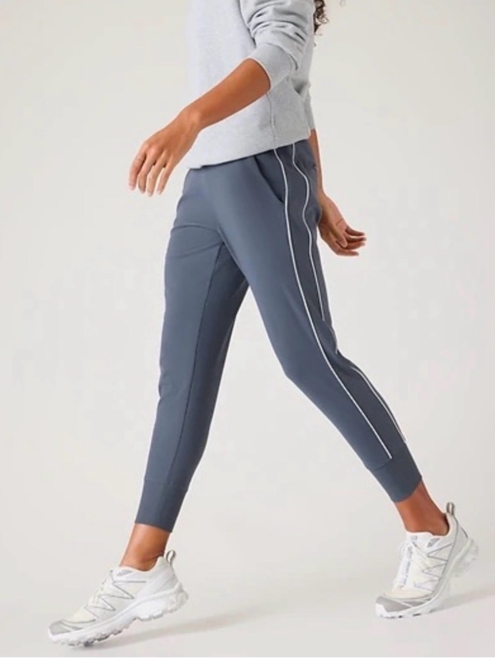 Athleta Venice Track Side Piping Jogger Pants